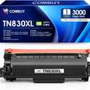 COMBUY TN830XL Toner Cartridge Replacement for Brother TN830XL TN830 TN-830 TN830 XL TN-830XL Work with Brother HL-L2460DW DCP-L2640dw HL-L2405w HL-L2400D HL-L2480DW MFC-L2820DW Printer (1 Black)