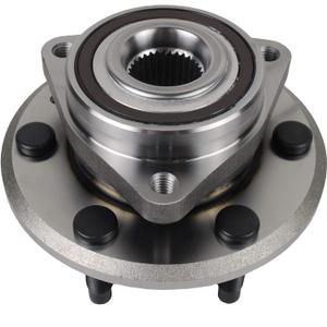 Autoround 513277 Wheel Hub Bearing Assembly Front/Rear Fit for 08-17 Buick Enclave, 09-17 Chevy Traverse, 07-16 GMC Acadia, 07-10 Staurn Outlook, 6 Lugs w/ABS