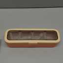 WANGSHIQI Clear Seasoning Box, 4 Packs Seasoning Rack Spice Pots, Condiment Jars Seasoning Box with Clear Covers and Spoons for Spice, Sugar, Salt, Pepper, Garlic Powder (Pink)