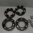 KSP 2in 6x5.5 Tacoma Wheel Spacers, 6x139.7 Tire Spacer fit for Toyota Tundra 4Runner FJ Land Cruiser Sequoia, 50mm Forged Lug Centric Spacer 108mm Hub Bore with M12x1.5 Thread Pitch, Not Hubcentric