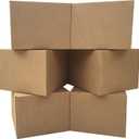 Large Moving Boxes 20'' x 20'' x 15'' (Pack of 6), Corrugated Cardboad Boxes For Packing, Shipping, Packing & Moving