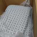 Bedsure Cooling Cotton Waffle Queen Size Blanket - Lightweight Breathable Blanket of Rayon Derived from Bamboo for Hot Sleepers, Luxury Throws for Bed, Couch and Sofa, Grey, 90x90 Inches