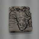 Bringsine Rectangular Cotton Linen World Map Washable Tablecloth Vintage Rectangle Dinner Picnic Table Cloth Home Decoration Rectangle/Oblong, 55 x 71 Inch