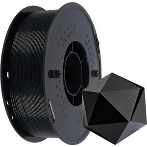 Kingroon PA6 Nylon 3D Printer Filament 1.75mm, 1kg Black Filament, High Strength Filament for Engineering Parts, Dimensional Accuracy +/- 0.03mm