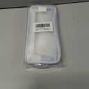 ANGOOBABY Large Grid Mesh Pencil Case 2 Compartment Pen Bag Clear Handheld Multifunction Pencil Pouch Transparent Makeup Bag for Teen Student College Business Travel Office Adult - Blue