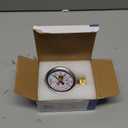 SENCTRL 0-200 Psi Water Pressure Gauge Test with Lazy Hand, Lead-Free, Waterproof, 2.5" Dial Size, 3/4" Female Garden Hose Thread, Stainless Steel Case, for Home Potable Water, House Tube