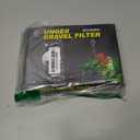 CORISRX Under Gravel Filter 7.8"x5.5" Undergravel Filteration for Fish Tank Air Pump