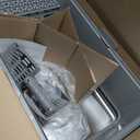 2PACK Stainless Steel Litter Box, Metal Litter Boxs with Lid High Sides, XL Extra Large Litter Box for Big Cats, Never Absorbs Odors, Leak-Proof, Stain-Free, Rust-Free, Easy to Clean, Scoop Included