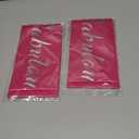 2 x 40 & Fabulous Birthday Sash, 40th Birthday Gifts idea for women, Funny 40th Birthday Party Suppiles, Hot Pink+ Silver(40 & Fabulous)