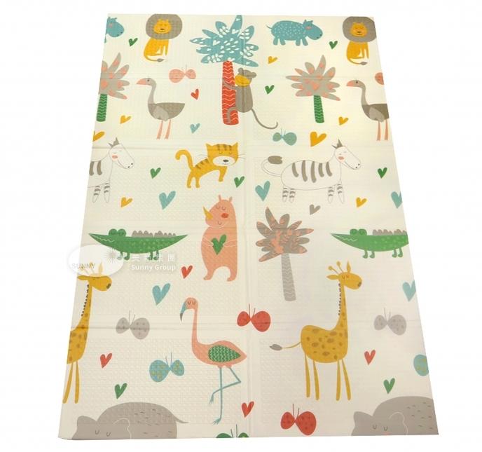 Nuby Reversible Baby Floor Mat - Foldable and Lightweight Baby Play Mat for Floor - Easy Storage and Travel