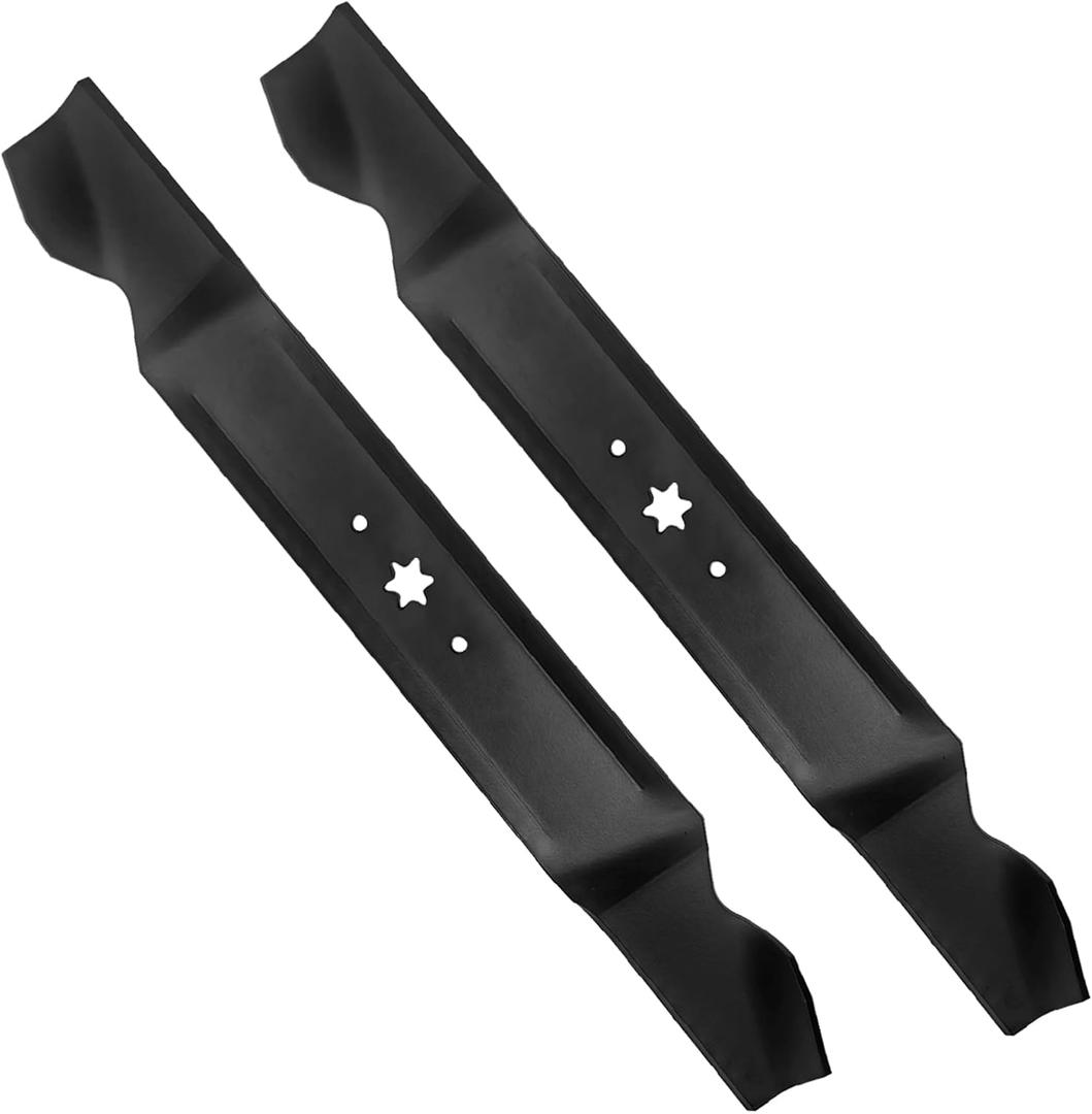 A ABIGAIL 2 Pack Lawn Mower Mulching Blades High-Lift 46" Cutting Decks Compatible with Cub Cadet Enduro XT1-46 XT2-46 ZT1-46 LT46 LX46 Replaces 942-04244A 942-04290 46 Inch