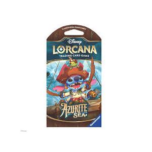 Disney Lorcana Trading Card game 12 Random Game Cards Azurite Sea 3 Pack