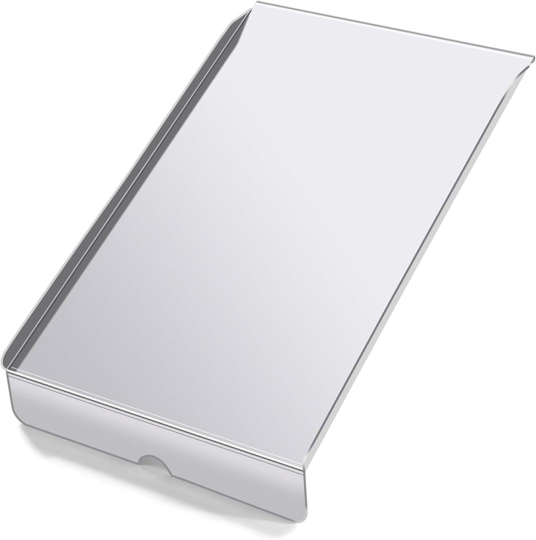 Hiorucet Grease Tray for Z Grill Replacement Parts, Drip Pan Heat Baffle Replacement for Z Grill 700 Series 7002B 7002E 700D 7002C 700E 700C ZG700, Stainless Steel Drip Tray for Zgrills Pellet Grill.