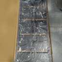 BHG Vintage Multifunctional Folding Bookshelf, No-Assembly Plant Stand Storage Rack Shelves for Home Office (All Black, 5-Tier)