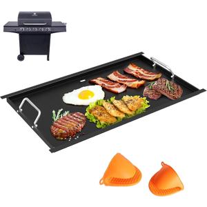 463365021 Full Size Griddle Insert for Charbroil Performance 5 Burner Grill 463448021 463451022 463466522, Carbon Steel Flat Top Griddle Plate for Charbroil G426-0004-W1 G426-0005-W1, 28.3''L x 17''W