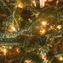 2 x Christmas Lights 33ft 100 LED Battery String Lights with Timer Memory Function USB or Battery Powered Waterproof String Lights for Indoor Outdoor Decoration (Warm White)