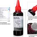 Ink Refill Kit for HP 60 61 63 64 65 902 932 952 950 951 564 Refillable Ink Cartridge for HP Envy 4500 4520 5643 OfficeJet 6500a 6500 6000(4x100ML 1 Black, 1 Cyan. 1 Magenta, 1 Yellow)