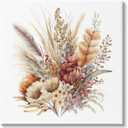 Stupell Industries Fall Flowers Bundle Canvas Wall Art by LSR Design Studio