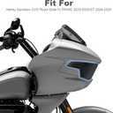 Headlight Lens Cover for Harley, Front Headlamp Protection Cover Waterproof Anti-scratch Lenses Guard for Harley Davidson CVO Road Glide FLTRXSE 2023-2025/ST 2024-2025 Accessories