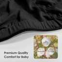 Baby Sling Carrier Newborn to Toddler, Adjustable Toddler Carrier Sling Baby Carrier Toddlers Sling Carriers Hip Carriers for 7-40lbs, Black Mesh