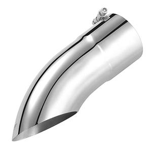 Upower Turn Down Exhaust Tip 4 Inch Inlet 4" Outlet Diameter 12" Long Stainless Steel Bolt On Diesel Muffler Tip Upower Turn Down Exhaust Tip 4 Inch Inlet 4" Outlet Diameter 12" Long Stainless Steel Bolt On Diesel Muffler Tip