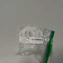 12 Pack Rubber Seals for Glass Jars, Replacement Silicone Gasket Seal Ring, Silicone seals for 2.75 Inch / 70mm Regular Mouth Canning Jar (White)