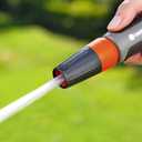 GARDENA Cleaning Nozzle: Water nozzle with infinitely adjustable jet, for cleaning and spraying, water stop, frost protection, packaged (18300-20), 1.0712 Liters