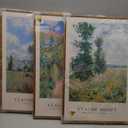 3 Piece Framed Claude Monet Landscape Wall Art for Living Room, 16x24 Inch, 16"W x 24"Hx3Pcs