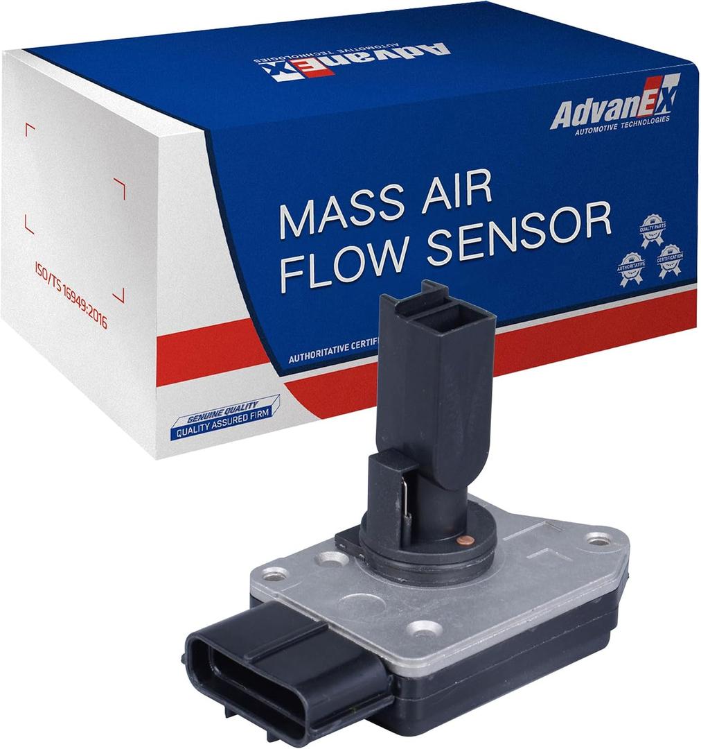 Mass Air Flow Sensor Meter MAF Compatible with 03-04 Ford Focus; 03-04 Escort; 01-04 Escape; 01-03 Ranger; 99-03 Windstar; 01-04 E150; 99-05 Explorer; 01-04 E250 Van & More Replace OE 86-50011