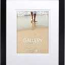Malden 16x20 Matted Picture Frame - Made to Display Pictures 11x14 with Mat, or 16x20 without Mat -Black