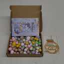 Morcheunningham 114 Pcs Cake Ball Decorations including Balloon Cake Toppers, Inserts & Foam Balls, Cake Picks for Birthdays and Weddings (Vibrant Colors)
