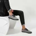 BENPAO Mens White Casual Shoes All Black Fashion Sneakers for Men Low Top Lace Up Canvas Shoes(Dark Grey, us12)