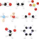 RELIANCER Molecular Model Kit,419PCS Organic Molecular Chemistry Set w/Atoms & Bonds,Molecular Structures Building Kit for Chemistry Learning,STEM Science Kits for Teachers,Students,Young Scientists, Medium