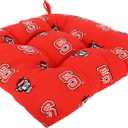 College Covers ComfySeat College Indoor/Outdoor Seat Patio D Cushion, 20" x 20", NC State Wolfpack