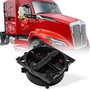 Door Mirror Motor for Kenworth T680, Peterbilt 579 587, Replacement Door Mirror Power Motor(Black)