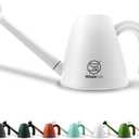 WhaleLife Indoor Watering Can for House Bonsai Plants (2.0L, White)