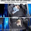 ABE Dog Back Seat Extender for Truck,Truck Dog Seat Cover Back Seat,Non Inflatable Truck Bed Mattress,Dogs Hammock,Pet Seat Covers for F150/RAM1500/Silverado
