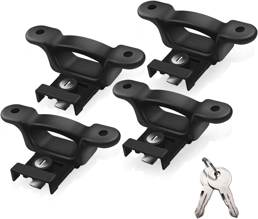 Truck Bed Tie Downs Anchor 4 Pack Boxlink Bed Cleats Compatible with F150 2015-2023/F250-F550 Super Duty 2017-2023 Replacement for FL3Z-99000A64-B, FL3Z-9928408-AB