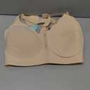 Wireless Bras for Women Wave Push Up No Underwire Bralettes Seamless Full Coverage Support Lift Everyday Bra (Large, Skin)