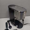 KRUPS Stainless Steel Espresso Machine: 15-Bar Pump Pressure, Milk Frother for Cappuccino and Latte, Fast Pre-Heat, 2-Cup Capacity, Cup Warmer, Easy Cleaning, 1350W, Silver