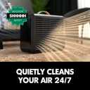 PuroAir Air Purifier 100i Smart HEPA Air Purifiers for Home Pets - Portable Small Air Purifier Filters up to 550 Ft of Pollutants, Smoke, Pollen, Dust - Room Air Purifiers for Bedroom, Baby, Office