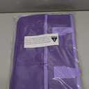 ZKOO Art Organizer Desktop Craft Storage Tote Bag for Crafts, Sewing, Paper, Art, Canvas, Supplies Storage Organization with Handles for Travel or Daily Use (Purple, Small)