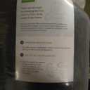 malu Extra Large Reading Pillow- Ergonomic Pillow- Back Pillow for Bed+ Rolling Mat for Neck Support- with Shredded Memory Foam- for Sitting Up in Bed, Couch or Floor