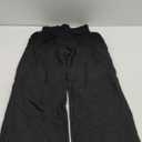 HeSaYep Womens Wide Leg Sweatpants 2025 Ribbed High Waist Straight Leg Baggy Sweat Pants with 4 Pockets (X-Small, Black)