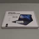 LAMA 7 Colors Backlit Keyboard Case with Touchpad for 11 Inch Tab A9 Plus 2023/ Tab A11 Plus 2025, Slim Stand Cover, Smart Trackpad, Detachable Keyboard with Case, S Pen Holder, Black