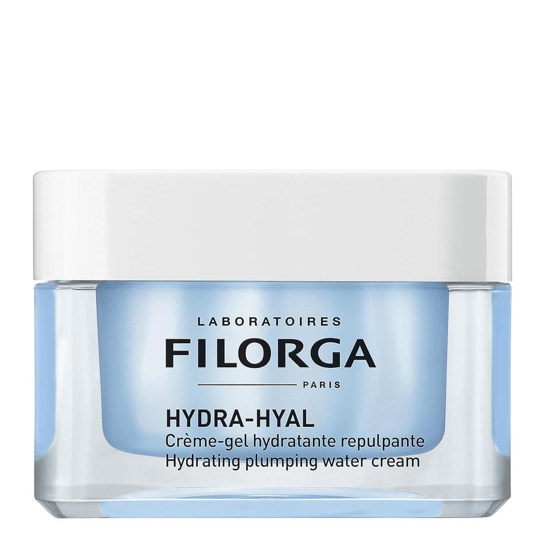 Filorga Hydra-Hyal Cream-Gel, Anti-Aging Facial Treatment for Hydrated and Plumped Skin, Pore Refining Formula with Hyaluronic Acid for Mattifying Hydration for All Skin Types