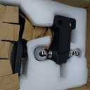 TYT Adjustable Dual-Ball Hitch Ball Mount for 2-1/ 2 in Receiver