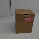 Large 7.3"+5.4" Engraved Ceramic Utensil Holder for Countertop, Cooking Utensils Organizer for Spatula, Large Utensils Crock for Kitchen Counter, Kitchen Decor, set of 2, White