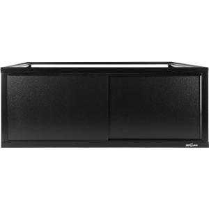 REPTI ZOO Deluxe Terrarium Stacker with Front Sliding Doors, Reptile Tank Stacker Suitable for Stacking 30" W and 12" D Terrariums, 30" W X 12" D X 10.5" H