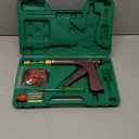 Tire Plug Gun Kit, Tire Repair Kit, Tubeless Tire Gun Puncture Repair Kit with 16 Pcs Mushroom Plugs 16 Pcs Plug Leads, Suitable for Cars, Motorcycles, Trucks, Tractor, Trailer